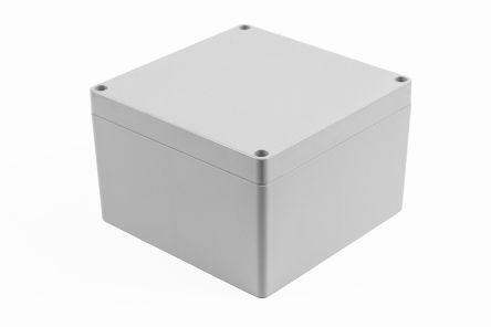 Hammond 1554 Series ABS Enclosure, IP66, 5.51 x 5.51 x 3.54in [1554QAGY]; 229-1082