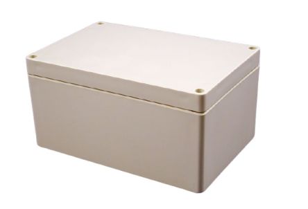 Hammond 1554 Series Polycarbonate Enclosure, IP68, 7.1 x 4.7 x 3.5in [1554T2GY]; 229-1089