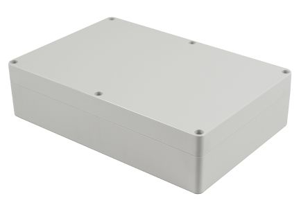 Hammond 1554 Series Polycarbonate Enclosure, IP68, 9.4 x 6.3 x 2.36in [1554VAL2GY]; 229-1096
