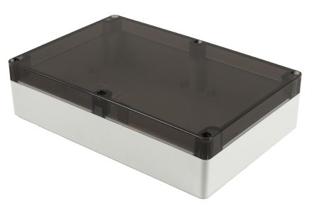 Hammond 1554 Series Polycarbonate Enclosure, IP68, 9.4 x 6.3 x 2.36in [1554VAL2GYSL]; 229-1098