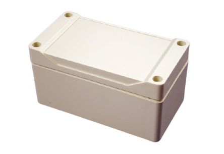 Hammond 1555 Series Polycarbonate Enclosure, IP68, 4.7 x 2.6 x 2.4in [1555D2GY]; 229-1131
