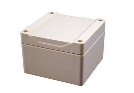 Hammond 1555 Series Polycarbonate Enclosure, IP68, 3.5 x 3.5 x 2.4in [1555E2GY]; 229-1134