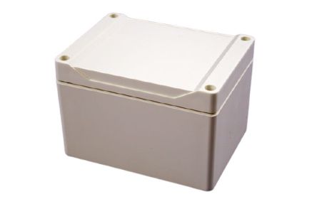Hammond 1555 Series Polycarbonate Enclosure, IP68, 4.7 x 3.5 x 3.15in [1555G2GY]; 229-1147