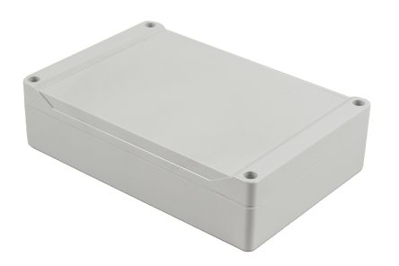 Hammond 1555 Series Polycarbonate Enclosure, IP68, 7.1 x 4.7 x 1.8in [1555HL2GY]; 229-1151