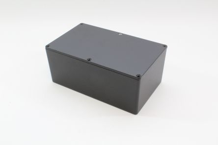 Hammond 1590 Series Die Cast Aluminium Alloy Enclosure, IP54, 200 x 120 x 85mm [1590EEBK]; 229-1571