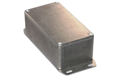 Hammond 1590 Series Die Cast Aluminium Alloy Enclosure, IP65, Flanged, 112 x 60 x 42mm [1590WBSF]; 229-1582