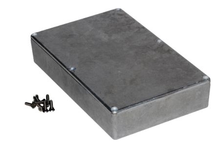 Hammond 1590 Series Die Cast Aluminium Alloy Enclosure, IP65, 188 x 120 x 37mm [1590WDD]; 229-1587