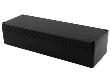 Hammond 1590Z Series Die Cast Aluminium Alloy Enclosure, IP68, 361 x 120 x 60mm [1590Z164BK]; 229-1620