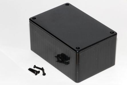 Hammond 1591 Series ABS Enclosure, IP54, 120 x 80 x 59mm [1591TSBK]; 229-1654