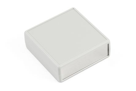 Hammond Grey ABS ABS Case, 75 x 74 x 27mm [1593ARALGY]; 229-1666