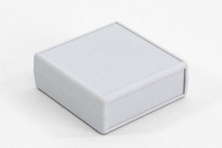 Hammond Grey ABS ABS Case, 75 x 74 x 27mm [1593ARGY]; 229-1667