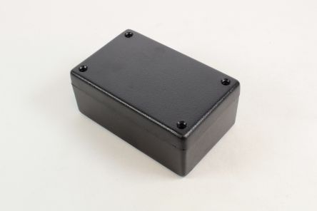 Hammond 1594 Series ABS Enclosure, IP65, 104 x 66 x 33mm [1594CWBK]; 229-1692
