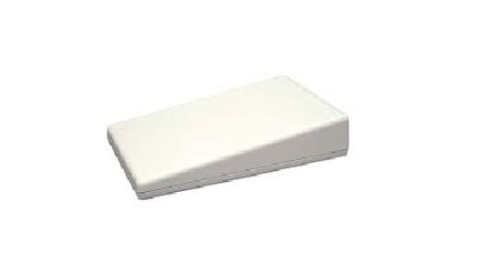 Hammond Grey ABS Desktop Enclosure, Sloped Front, 220 x 140 x 41mm [1599KTLGY]; 229-1701
