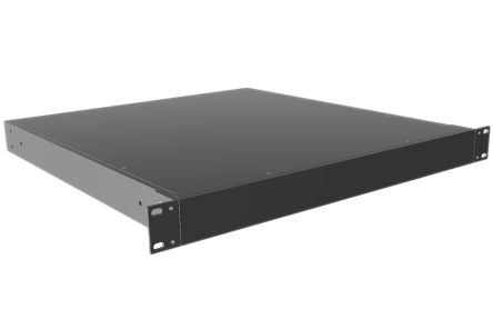 Hammond, 1U, 19-Inch Rack Mount Case, RM, 457 x 422 x 44mm [RM1U1918SBK]; 229-1707