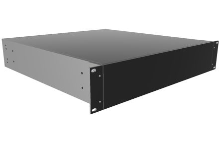 Hammond, 2U, 19-Inch Rack Mount Case, RM, 457 x 422 x 89mm [RM2U1918SBK]; 229-1708
