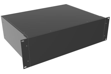Hammond, 3U, 19-Inch Rack Mount Case, RM, 330 x 422 x 133mm [RM3U1913SBK]; 229-1709