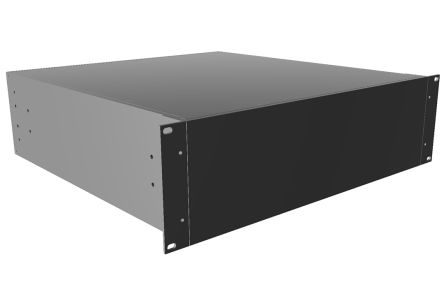 Hammond, 3U, 19-Inch Rack Mount Case, RM, 457 x 422 x 133mm [RM3U1918SBK]; 229-1710