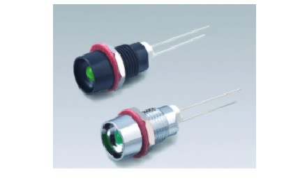 Sato Parts Green Indicator, 3 → 24V dc, 10mm Mounting Hole Size [DB-2-F-BG]; 229-4956