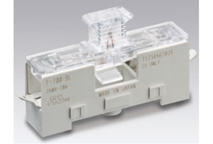 Sato Parts F-700 Series Fuse Cover for 6.3 x 32 mm, 6.35 x 30 x 6.35 x 31.8 mm Fuse [F-700-FC2]; 229-4970