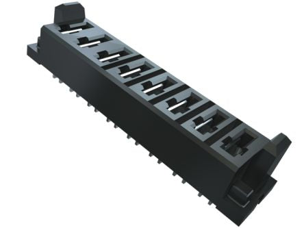Samtec MPS Series Vertical Through Hole Mount PCB Socket, 6-Contact, 1-Row, 5mm Pitch, Solder Termination [MPS-06-7.70-03-L-V]; 229-5112