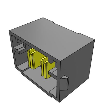 Samtec MPT Series Vertical Through Hole PCB Header, 2 Contact(s), 5 mm Pitch, 1 Row(s), Shrouded [MPT-02-6.30-01-T-V]; 229-5120