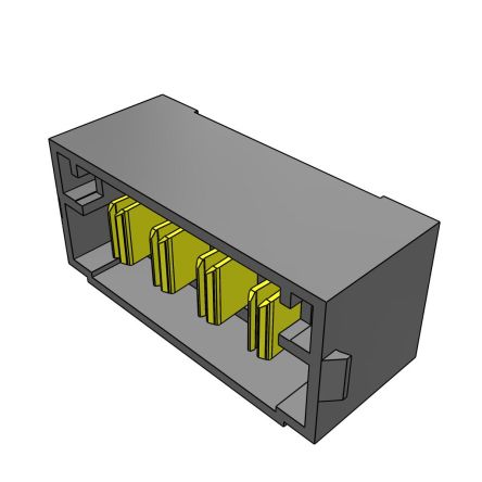 Samtec MPT Series Vertical Through Hole PCB Header, 4 Contact(s), 5 mm Pitch, 1 Row(s), Shrouded [MPT-04-6.30-01-T-V]; 229-5131