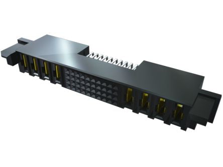 Samtec PESC Series Vertical Through Hole Mount PCB Socket, 20-Contact, 8-Row, 2.54mm Pitch, Solder Termination [PESC-04-12-04-01-S-VT-LC]; 229-5149