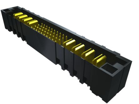 Samtec PETC Series Vertical Vertical PCB Header, 42 Contact(s), 2.54 mm Pitch, 2 Row(s), Shrouded [PETC-01-40-01-01-L-VT]; 229-5169