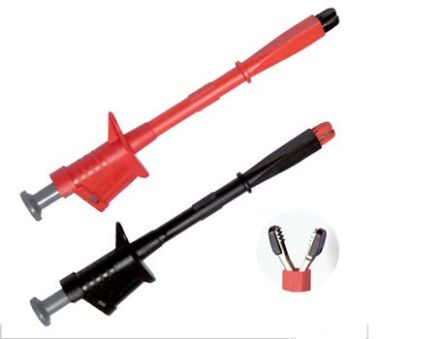 Chauvin Arnoux Crocodile Clip, 20A, Black/Red [P01102053Z]; 229-6127