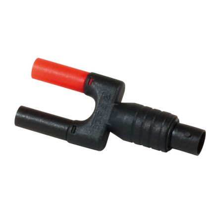 Chauvin Arnoux Red/Black, Female BNC Adapter [P01102101Z]; 229-6133