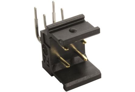 HARTING har-modular Series Angled Surface PCB Header, 4 Contact(s), 5.08 mm Pitch, 2 Row(s), Shrouded [02519041201]; 229-8189