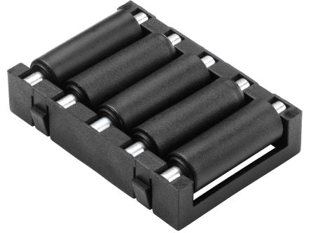 RS PRO Zinc Plated Steel Round Conveyor Roller 9mm Dia. x 50mm L, 80N Load Capacity [0]; 229-9197