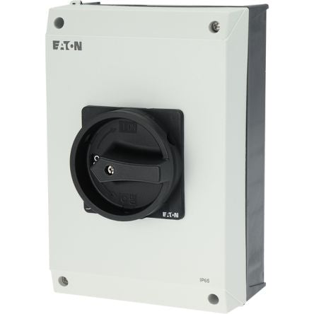 Eaton Non Fused Isolator Switch - 63A Maximum Current, IP65 [207345 P3-63/I4/SVB-SW/HI11]; 229-9390