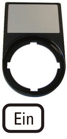Eaton Legend Holder for Use with Pushbuttons, Ein [216487 M22S-ST-D6]; 229-9405