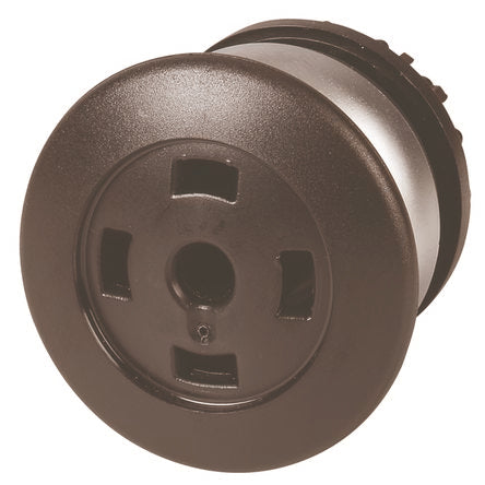 Eaton RMQ Titan M22 Series Black Momentary Push Button Head, 22.5mm Cutout [216728 M22-DP-S-X]; 229-9418
