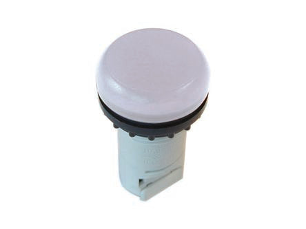 Eaton RMQ-Titan Series White Indicator, 250V, 22.5mm Mounting Hole Size [216907 M22-LC-W]; 229-9424