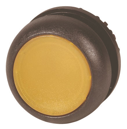 Eaton RMQ Titan M22 Series Illuminated Momentary Push Button Head, 22.5mm Cutout [216930 M22S-DL-Y]; 229-9426
