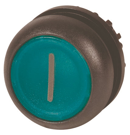 Eaton RMQ Titan M22 Series Illuminated Momentary Push Button Head, 22.5mm Cutout [216939 M22S-DL-G-X1]; 229-9428
