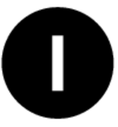 Eaton Button Plate for Use with M22-DG-X, M22(S)-D-X, M22(S)-DR-X, M30C-FD-X, M30C-FDR-X, Start [218166 M22-XD-S-X1]; 229-9437