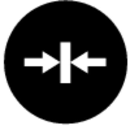 Eaton Button Plate for Use with M22-DG-X, M22(S)-D-X, M22(S)-DR-X, M30C-FD-X, M30C-FDR-X, Clamp [218180 M22-XD-S-X14]; 229-9444