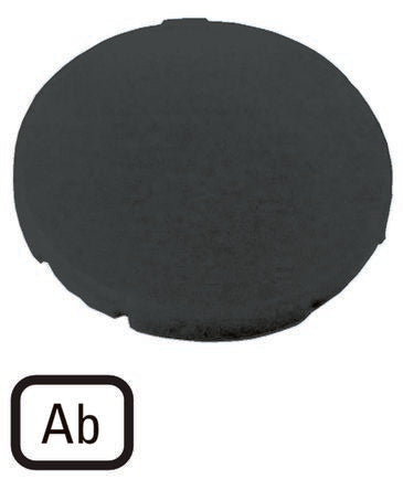 Eaton Button Plate for Use with M22-DG-X, M22(S)-D-X, M22(S)-DR-X, M30C-FD-X, M30C-FDR-X, Ab [218186 M22-XD-S-D4]; 229-9449