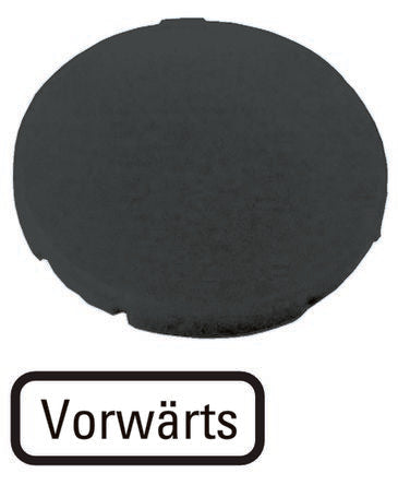 Eaton Button Plate for Use with M22-DG-X, M22(S)-D-X, M22(S)-DR-X, M30C-FD-X, M30C-FDR-X, Vorwärts [218190 M22-XD-S-D15]; 229-9450