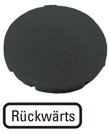 Eaton Button Plate for Use with M22-DG-X, M22(S)-D-X, M22(S)-DR-X, M30C-FD-X, M30C-FDR-X, Rückwärts [218191 M22-XD-S-D16]; 229-9451
