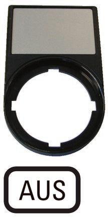 Eaton Legend Holder for Use with Pushbuttons, Aus [218299 M22S-ST-D5]; 229-9456