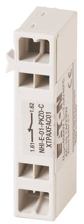 Eaton Auxiliary Contact, 1 Contact, 1NC, Front Fastening [229682 NHI-E-01-PKZ0-C]; 229-9468