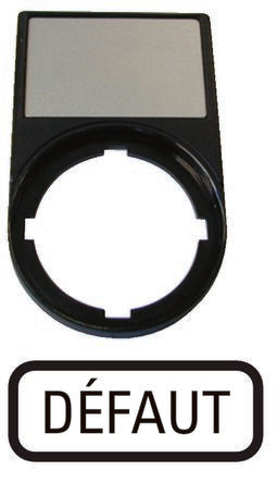 Eaton Legend Holder for Use with Pushbuttons, Défaut [256795 M22S-ST-F67]; 229-9484