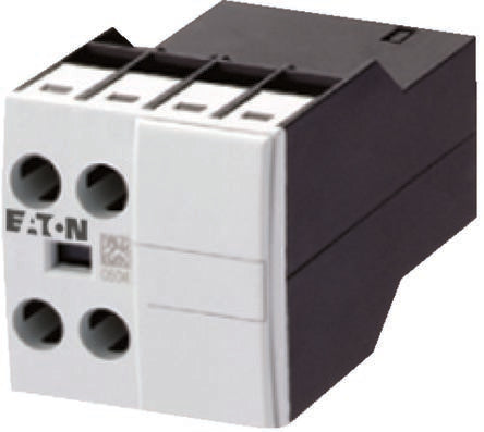 Eaton Auxiliary Contacts Module, 2 Contact, 1NC, 1NO, Front Fastening [276423 DILA-XHIV11]; 229-9501