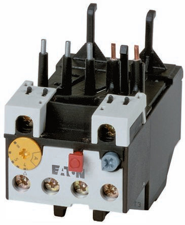 Eaton Overload Relay NO/NC, 0.4 → 0.6 A F.L.C, 600 mA Contact Rating, 3P [278434 ZB12-0,6]; 229-9512