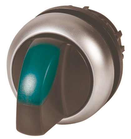 Eaton RMQ Titan Series 2 Position Selector Switch Head, 22.5mm Cutout [284395 M22-WLKV-G]; 229-9514