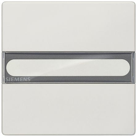 Siemens White Thermoplastic Faceplate & Mounting Plate [5TG7156]; 229-9866